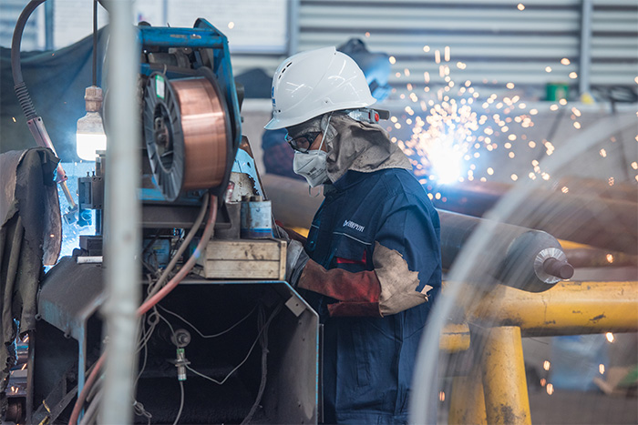 阜康网架焊接车间